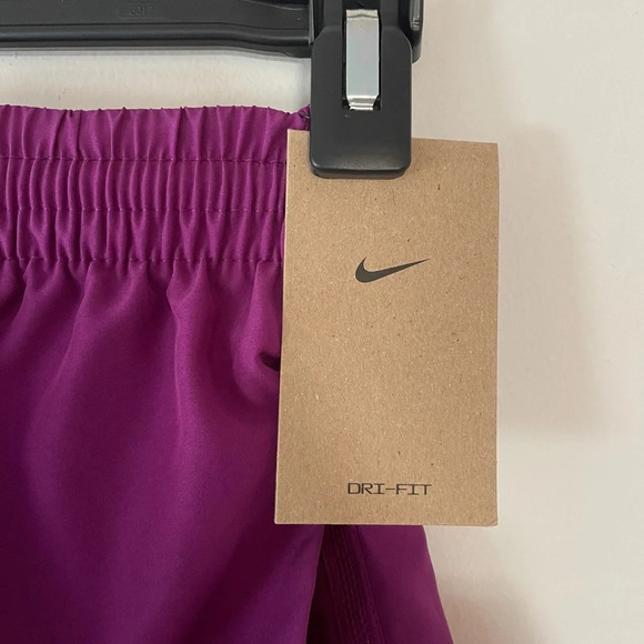 Nike Dri-Fit Kids Purple Athletic Running Hiking Shorts Sz S NWT - Picture 3 of 6